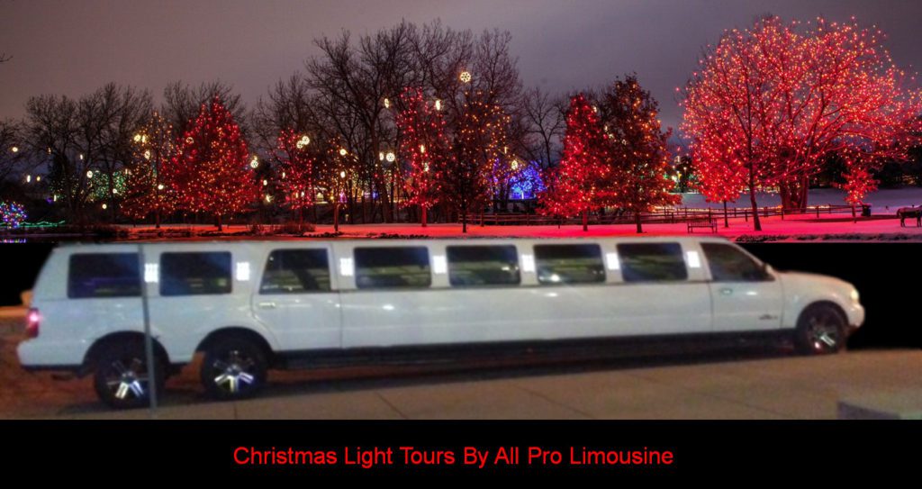 christmas lights tour limo denver